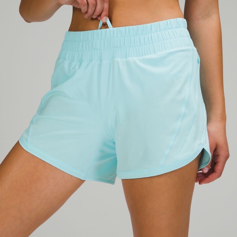 Lululemon track that mid rise short 5” EUC